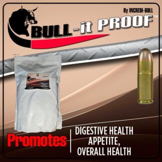 Bull-It Proof Bull Supplement Promotes Digestive Health, Appetite And Overall Health During Times Of Stress Or Hauling. Naturally And Drug-Free!