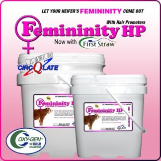 Femininity HP Heifer Supplement A Strong Triangular, Superior Conformation Separates The Heifer From The Steer In The Showring. Get that Defined Neckline.