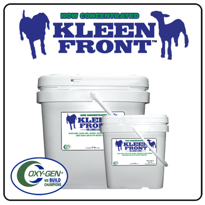 Kleen Front Lamb And Goat Supplement Kleen Lines, Sleek Look, Bloomy. Designed To Keep Animals Show Ready And In Top Dietary Condition.