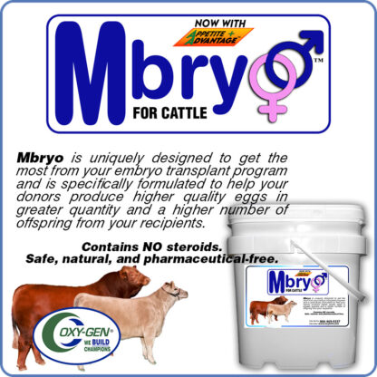 Mbryo for Cattle, 28 lb (149 Feedings)