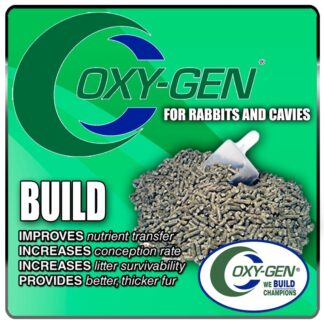 Oxy-Gen Rabbit Supplement Provides Better Nutritional Transfer And Will Help Them Transition To Pellets With Less Stress. A Start to Finish Supplement.