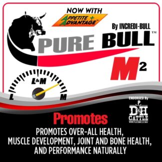 Pure Bull M2 Supplement Build Your Bull Up Quickly And Naturally To Let Him Buck His Best. The One To Use To Get That Back And Build That Front End Up.